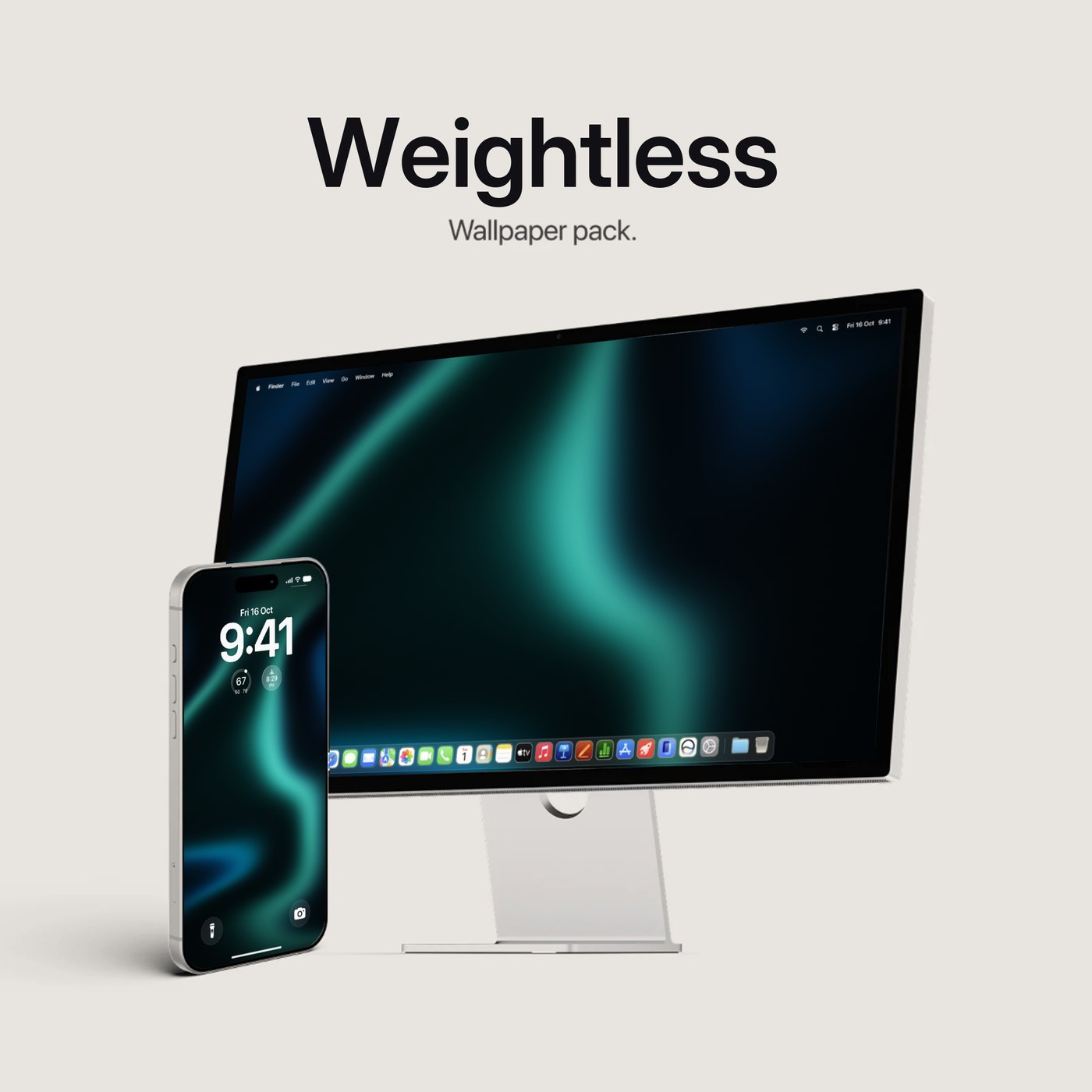 Weightless Wallpaper Pack